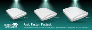 Comparison of three wireless access points